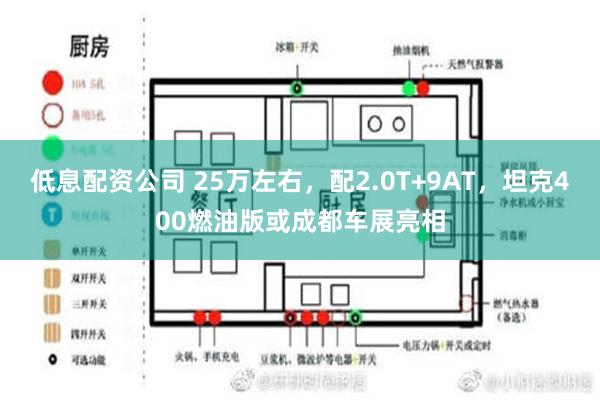 低息配资公司 25万左右，配2.0T+9AT，坦克400燃油版或成都车展亮相